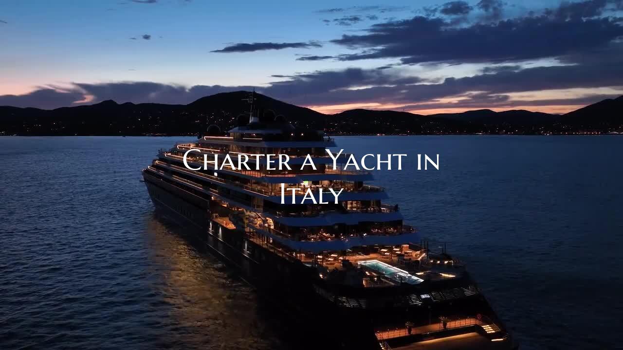 Charter a Yacht in Italy