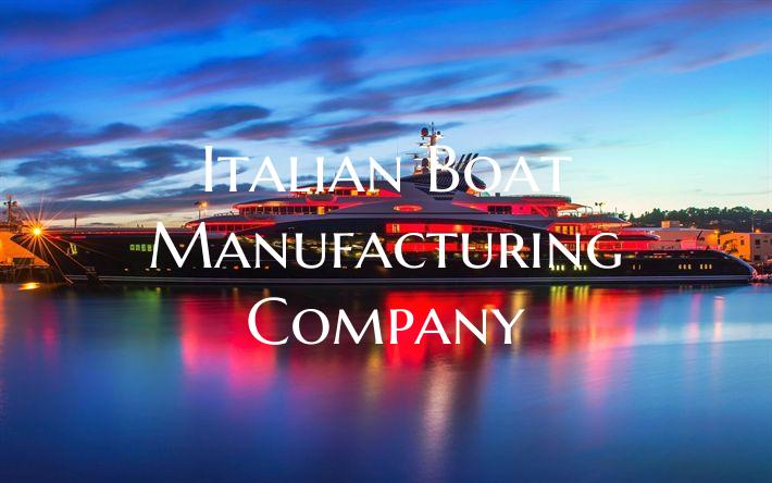 Italian Boat Manufacturing C...